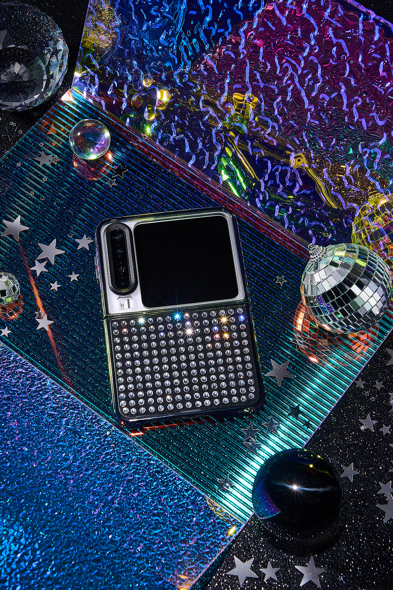 iPhone 17 Pro Max、华为Pura X手机壳_闪钻、珍珠场景（图ZNDA0MTIzOTA4） - 产品摄影 - 站酷设计师摄影师铭兮原创素材 - 站酷ZCOOL