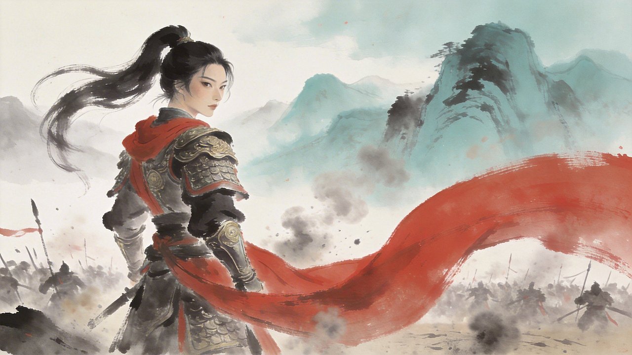 AIGC视频｜《木兰从军：铁骑长歌》（图ZNDA0MTI3MDY4） - 短片 - 站酷设计师万象AI原创素材 - 站酷ZCOOL