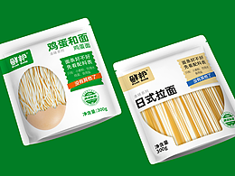 半干面包装设计丨面条包装丨鸡蛋面包装丨食品包装设计