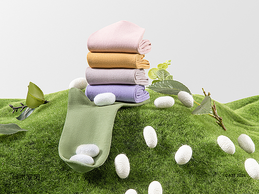 女袜创意主图拍摄丨简木视觉 女士袜子电商静物摄影