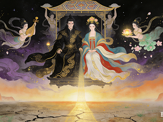 《漠河为誓，云巅为媒》