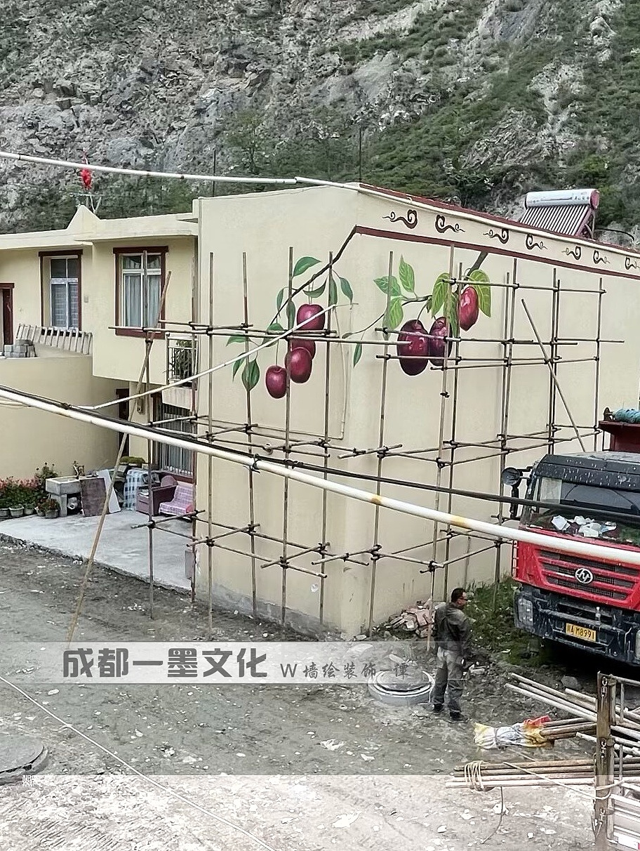 乡村墙绘 农村墙绘 农村壁画 乡村文化墙 乡村壁画(图ZNDA0MTU0MDQw) - 绘画 - 站酷设计师新农村墙绘原创素材 - 站酷ZCOOL