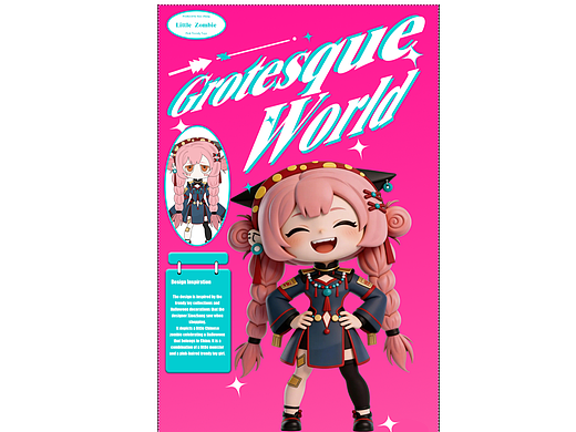 Little Chinese Zombie Cutie（個(gè)人主頁-ZNzMzMTQ5MDA=） - 概念設(shè)定 - 站酷設(shè)計(jì)師好困好困的778原創(chuàng)素材 - 站酷ZCOOL