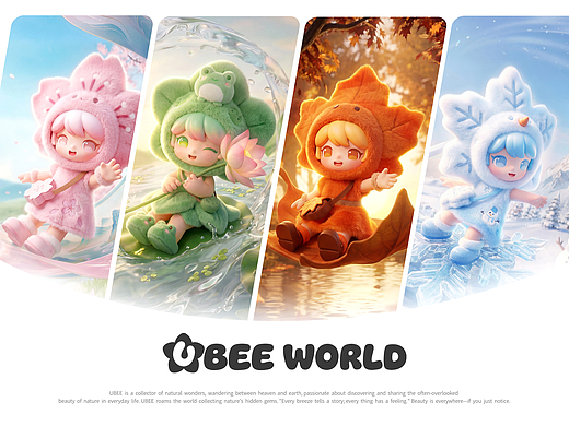 IP形象设计| UBEE悠比  悠悠风物  比比皆是