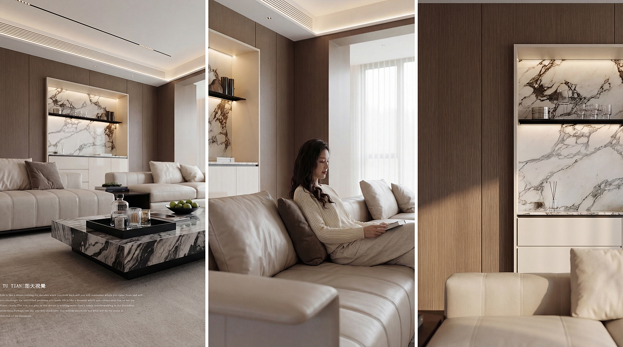 写实级渲染，质感拉满✨（图ZNDA0MTYwOTY4） - 家装设计 - 站酷设计师图天设计suki原创素材 - 站酷ZCOOL