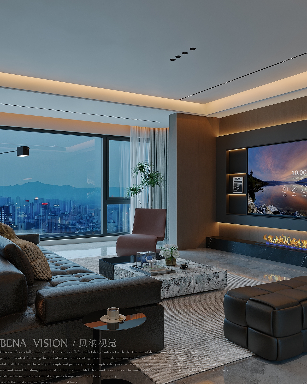 现代｜意式｜极简（图ZNDA0MTYxMTY0） - 家装设计 - 站酷设计师贝纳丨VISION原创素材 - 站酷ZCOOL