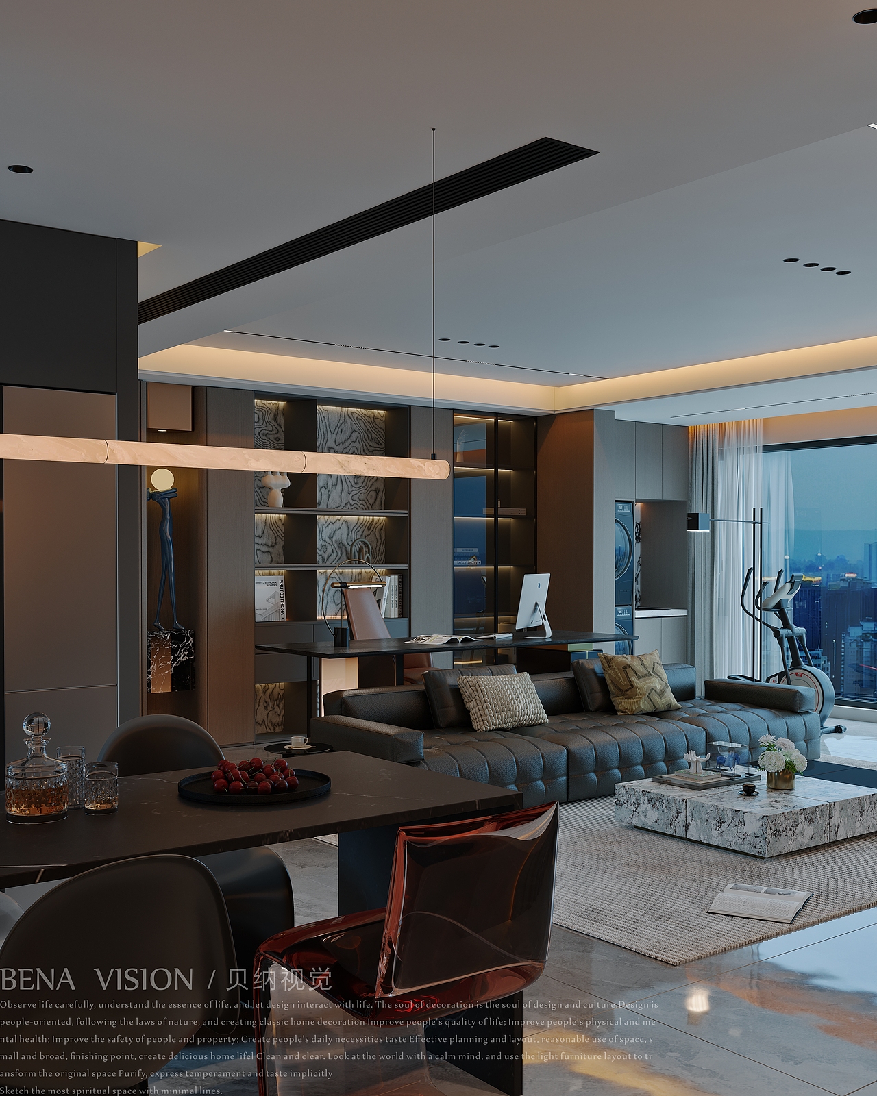 现代｜意式｜极简（图ZNDA0MTYxMTY4） - 家装设计 - 站酷设计师贝纳丨VISION原创素材 - 站酷ZCOOL