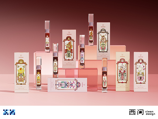 TOORUNE魔园水折光唇釉 丨 包装设计