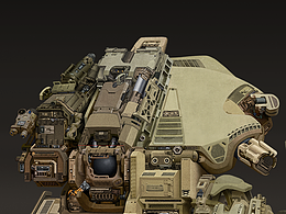 步战机甲 概念设计