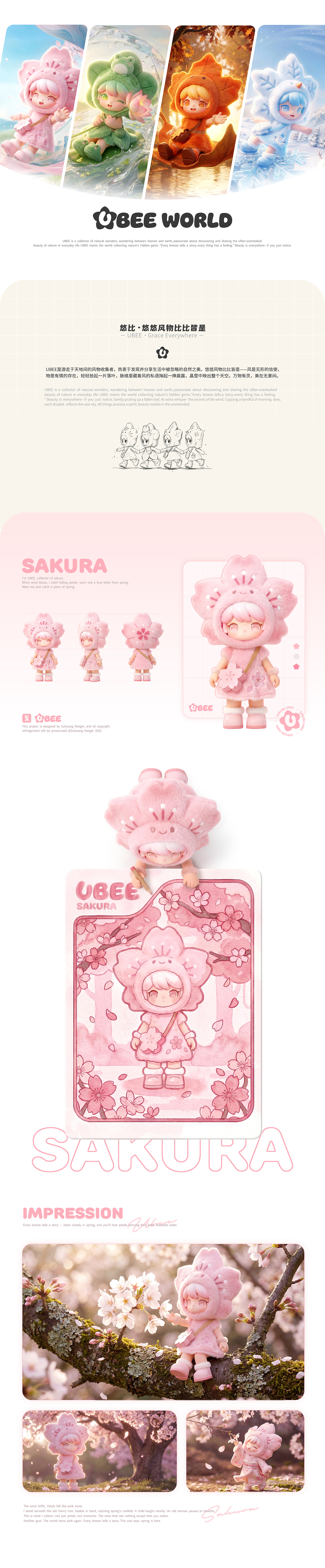 IP形象设计| UBEE悠比  悠悠风物  比比皆是