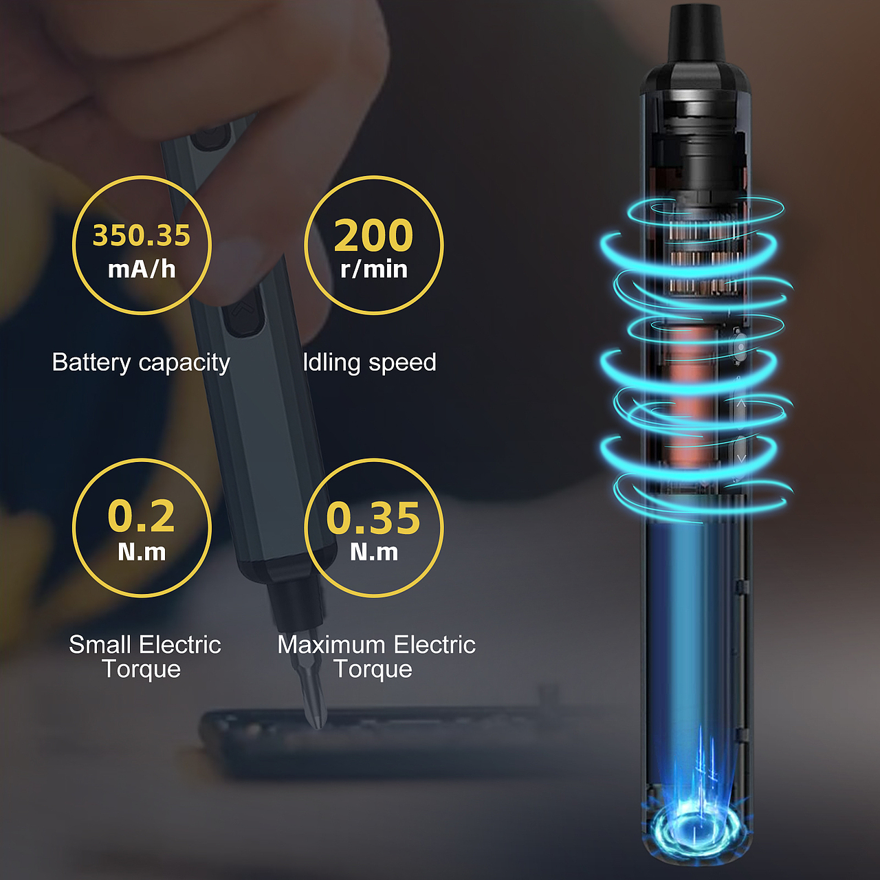 亚马逊 电动螺丝刀（图ZNDA0MTczMzA4） - 电商 - 站酷设计师亚马逊主图原创素材 - 站酷ZCOOL