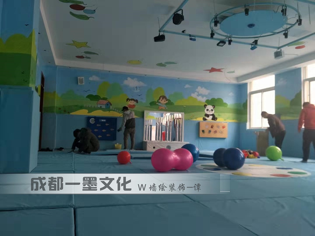 成都墙绘 游乐园墙绘 幼儿园墙绘 卡通墙绘 文化墙（图ZNDA0MTczNjI0） - 绘画 - 站酷设计师农村壁画原创素材 - 站酷ZCOOL