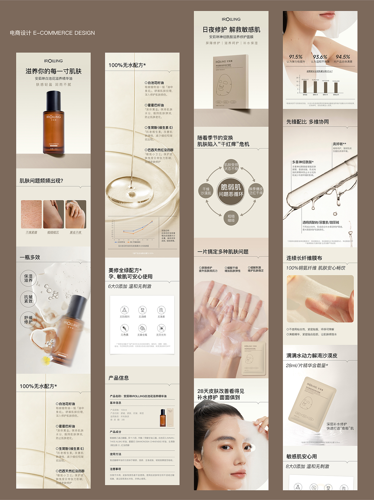 安茹琳IROLLING | 护肤品牌全案设计（图ZNDA0MTc4Nzg0） - 品牌 - 站酷设计师MengDesign梦原创素材 - 站酷ZCOOL