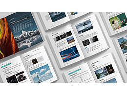 宣传册，书籍设计