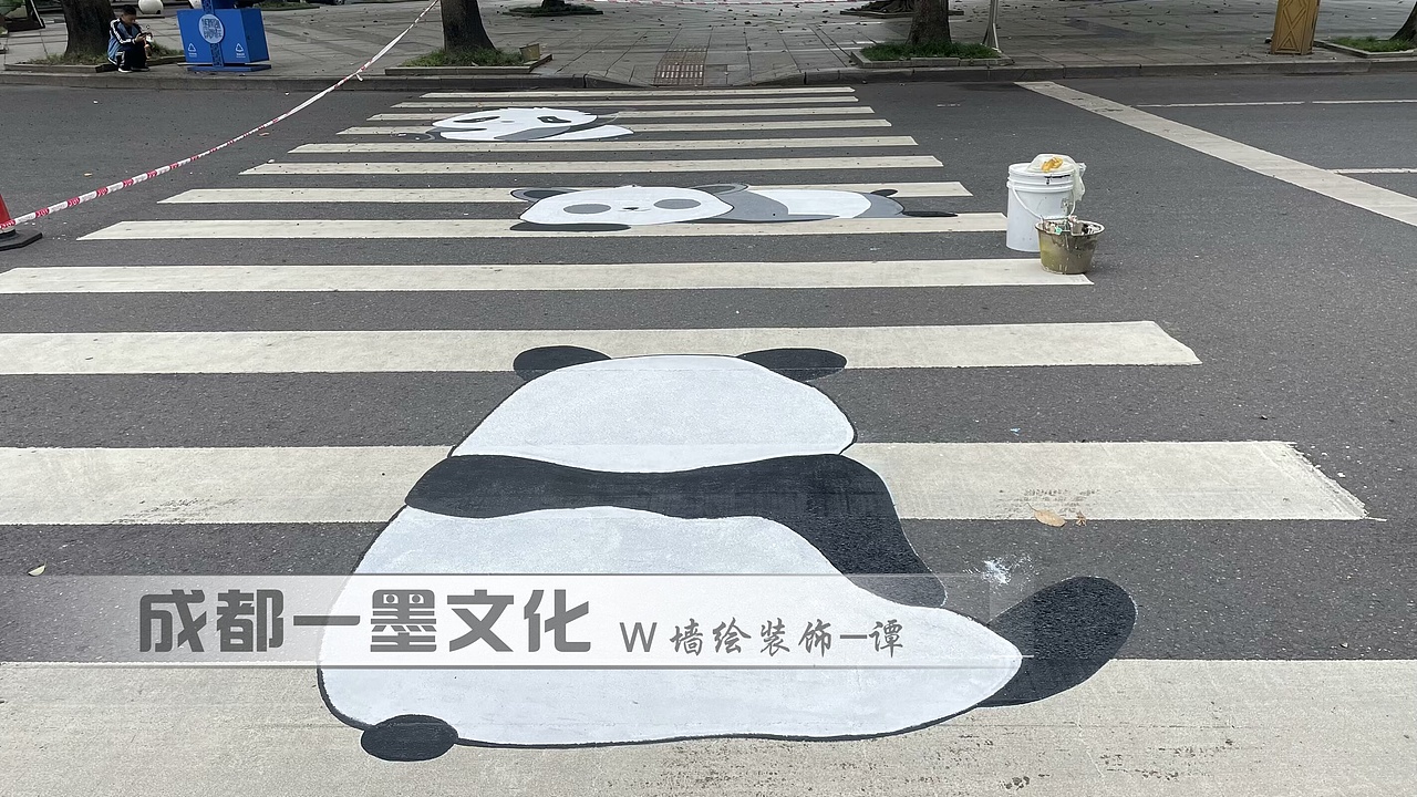 地坪漆地画 社区美化 成都墙绘 社区墙绘 地画（图ZNDA0MTg0NDgw） - 绘画 - 站酷设计师新农村壁画原创素材 - 站酷ZCOOL