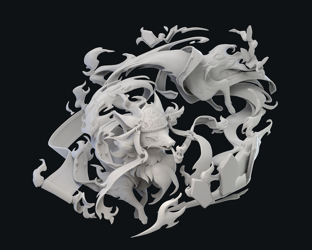 烟烟罗白模（幻兽物语2）（图ZNDA0MTg5NTg0） - 人物/生物 - 站酷设计师Eric_李原创素材 - 站酷ZCOOL