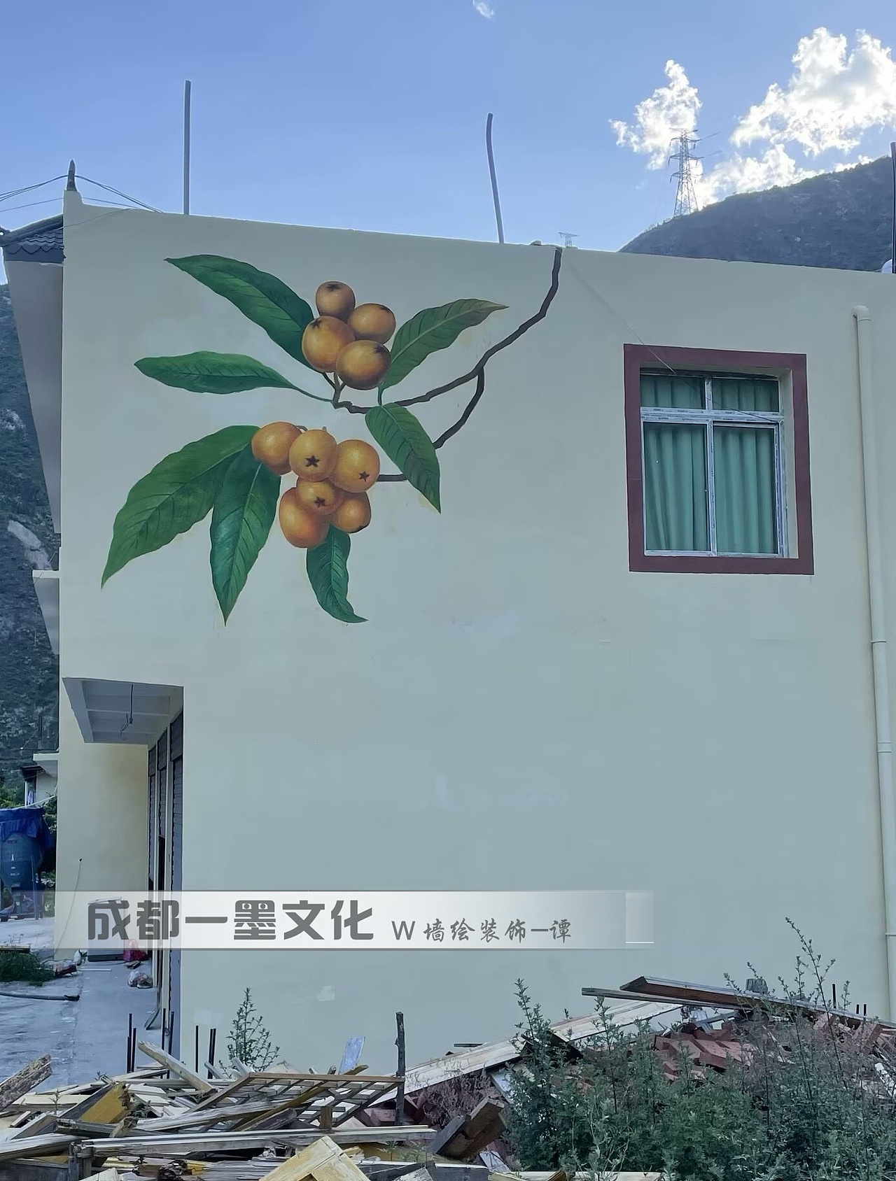 乡村墙绘 农村墙绘 农村壁画 乡村文化墙 乡村壁画（图ZNDA0MTkwOTYw） - 绘画 - 站酷设计师成都墙绘壁画原创素材 - 站酷ZCOOL