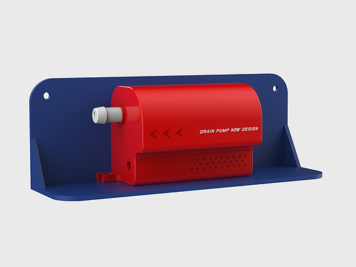 空调排水泵外观设计，结构设计