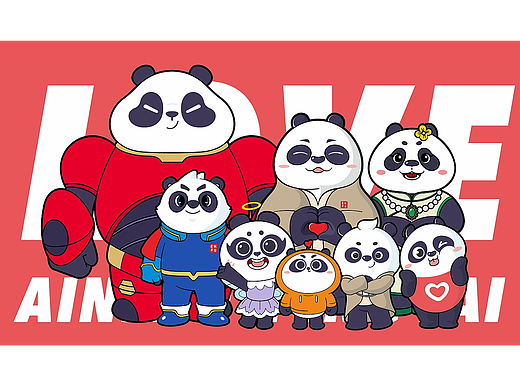 爱能平台  教育行业IP家族设计