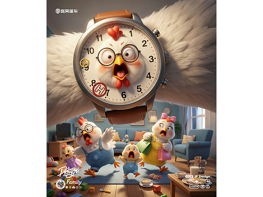 盛昊篷车ip设计 | 电鸡HOOD |一家