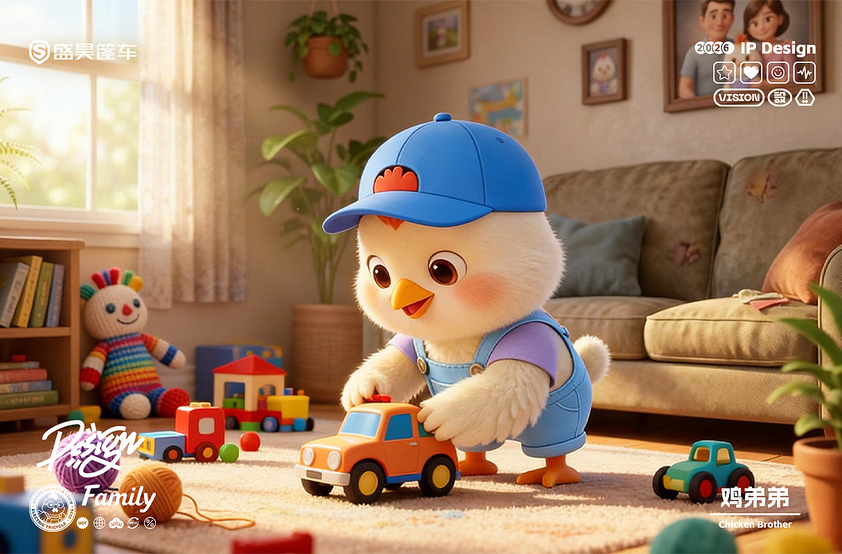 盛昊篷车ip设计 | 电鸡HOOD |一家（图ZNDA0MTk2Njg4） - 机械/交通 - 站酷设计师次所没次纸原创素材 - 站酷ZCOOL