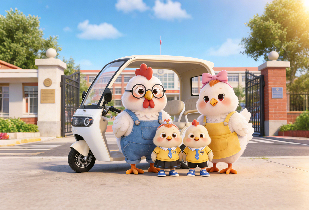 盛昊篷车ip设计 | 电鸡HOOD |一家（图ZNDA0MTk2NzQw） - 机械/交通 - 站酷设计师次所没次纸原创素材 - 站酷ZCOOL