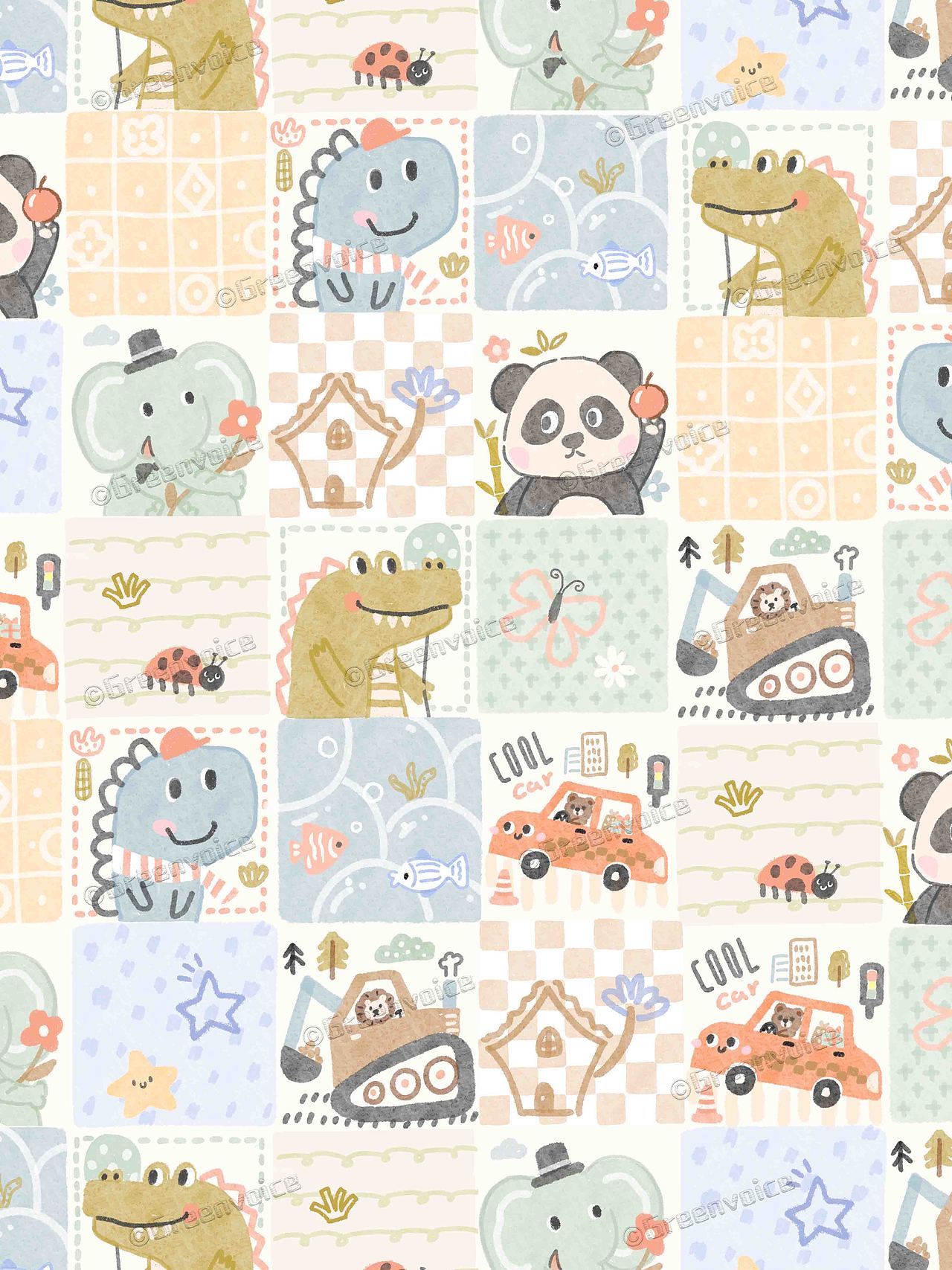 有点调皮有点蓝（图ZNDA0MjAwMzM2） - 商业插画 - 站酷设计师绿瓷叮叮原创素材 - 站酷ZCOOL