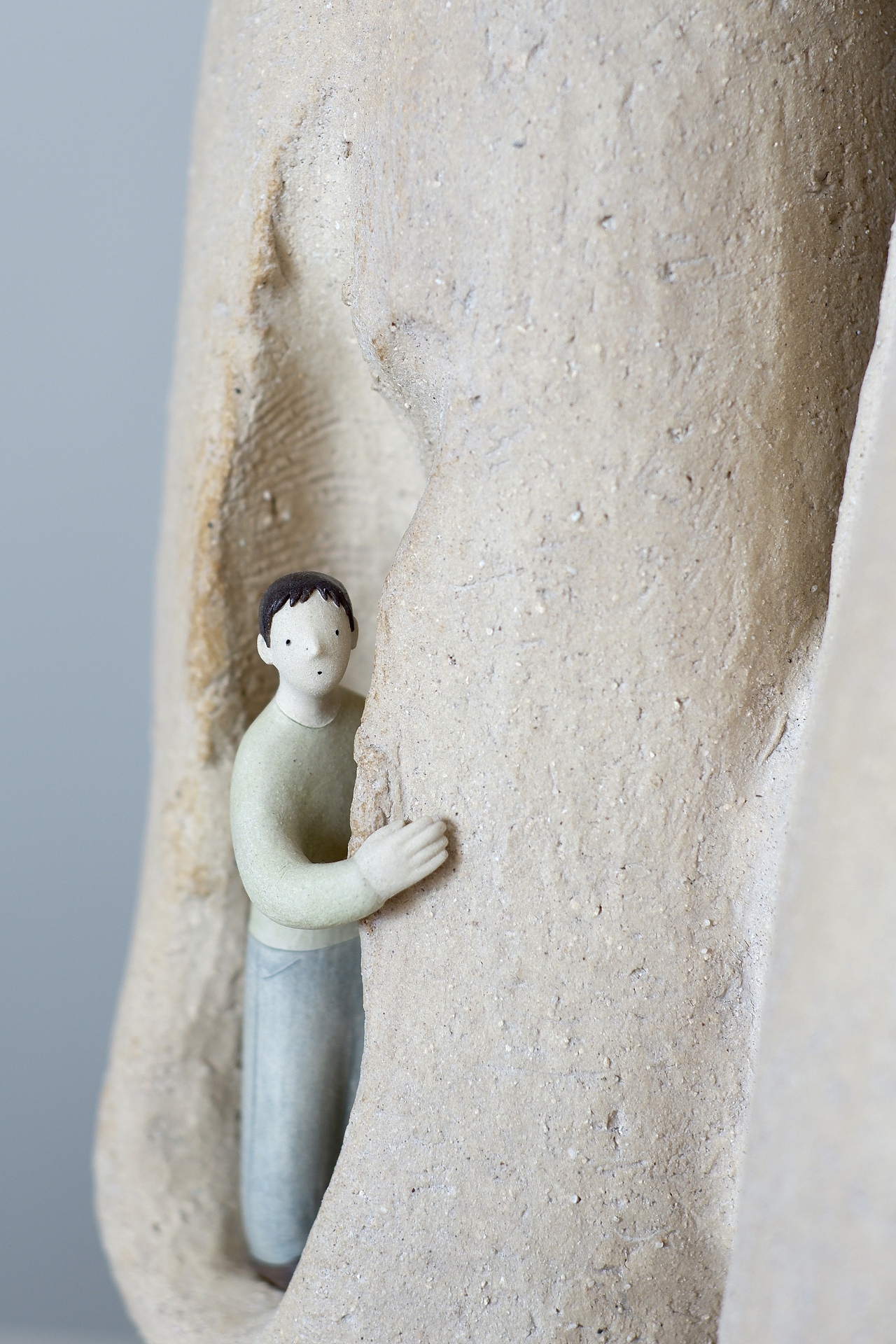 猴面包树的邻居（图ZNDA0MjAzMjc2） - 雕塑 - 站酷设计师做雕塑的阿宁原创素材 - 站酷ZCOOL