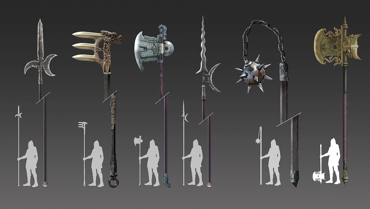 入青云-兵器系列（含过往版本）（图ZNDA0MjE1OTUy） - 概念设定 - 站酷设计师未名2022原创素材 - 站酷ZCOOL