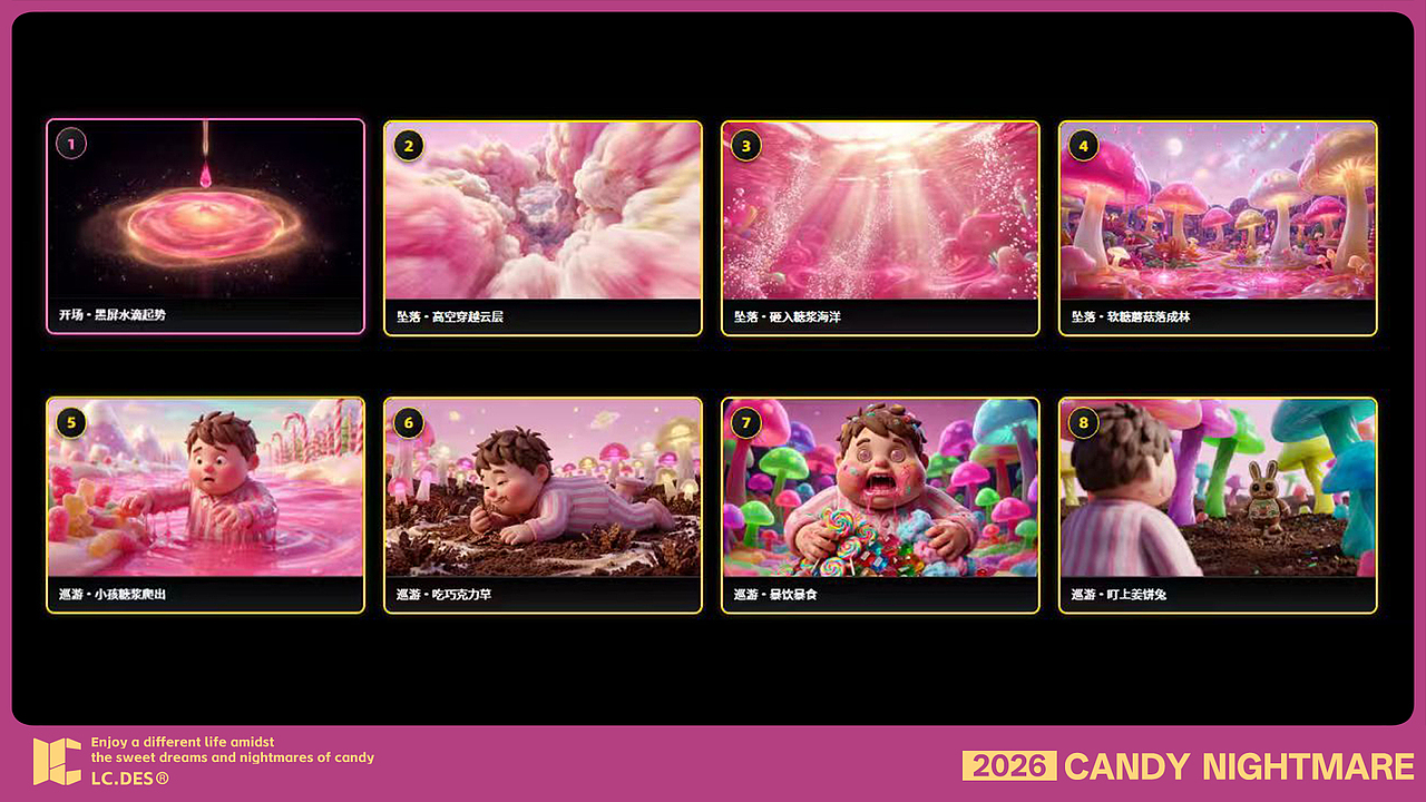 糖果梦魇 Candy Nightmare（图ZNDA0MjE4ODU2） - 动画/影视 - 站酷设计师来个创意视觉设计原创素材 - 站酷ZCOOL