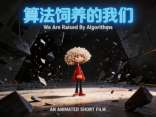 《算法饲养的我们》｜AI动画短片 #AI影像狂飙季