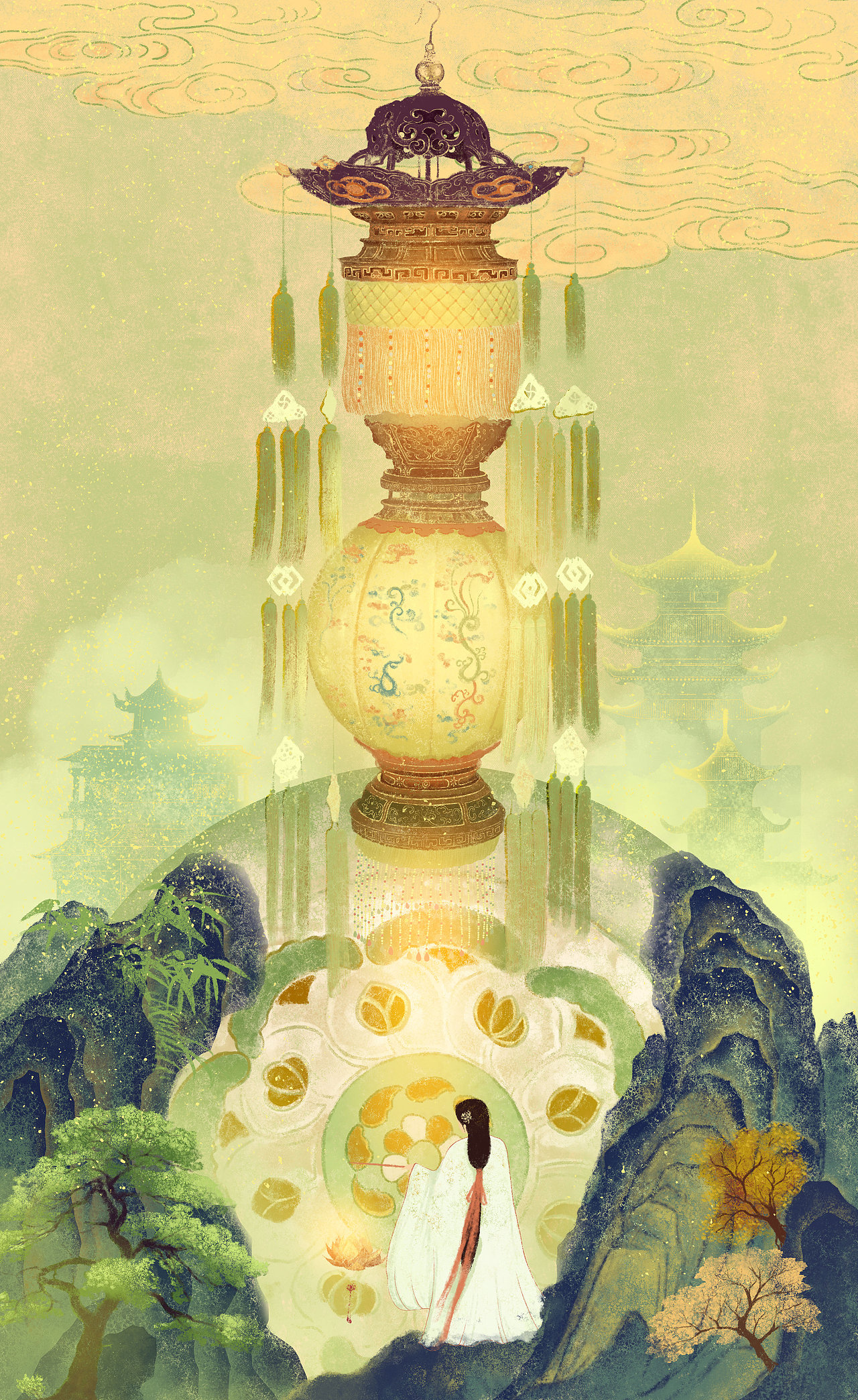 2025年度插画总结 | 东方诗画(图ZNDA0MjIxMTAw) - 艺术插画 - 站酷设计师苏寒原创素材 - 站酷ZCOOL