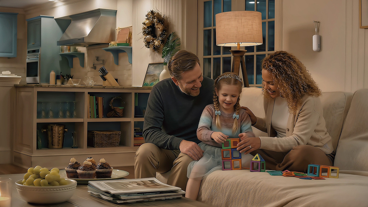 AIGC × 3D 智能家居产品动画｜安防温湿度计 家居短片（图ZNDA0MjIxMTc2） - 动画/影视 - 站酷设计师DKDawson原创素材 - 站酷ZCOOL