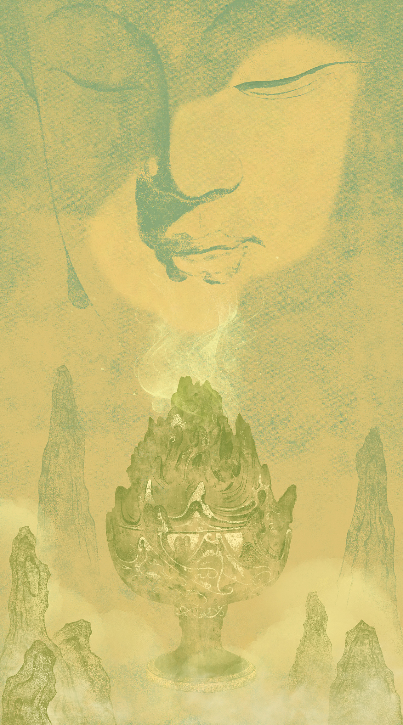 2025年度插画总结 | 东方诗画(图ZNDA0MjIxMzky) - 艺术插画 - 站酷设计师苏寒原创素材 - 站酷ZCOOL