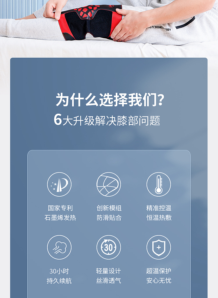 护膝电商详情页（图ZNDA0MjIyMTY4） - 其他平面 - 站酷设计师Sugui原创素材 - 站酷ZCOOL