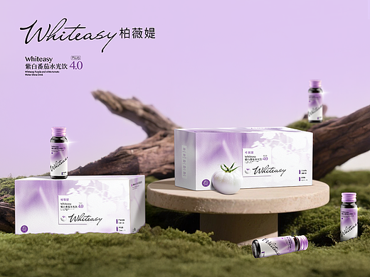 33 STUDIO｜白番茄水光饮极简包装设计