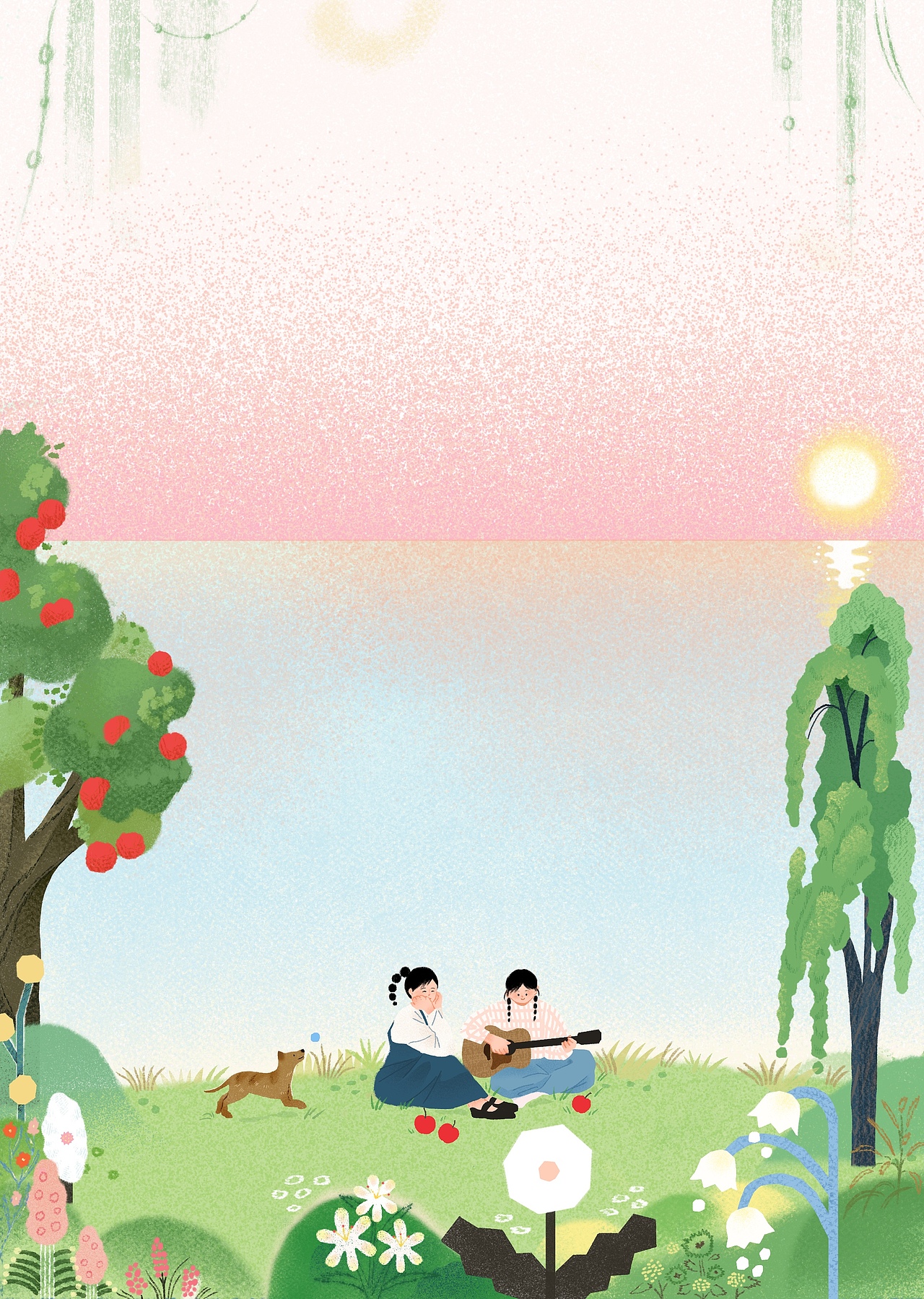 插画｜诗歌成画（图ZNDA0MjI5MjM2） - 艺术插画 - 站酷设计师三也Bomi原创素材 - 站酷ZCOOL