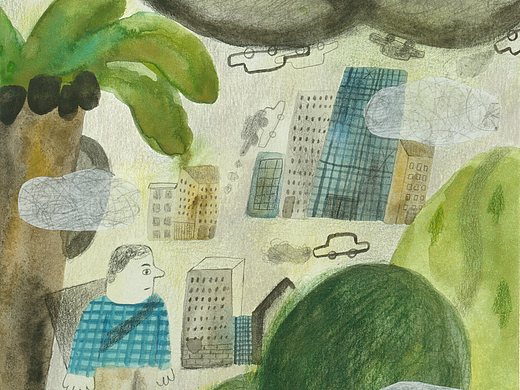 为《十月少年文学》3月刊配图