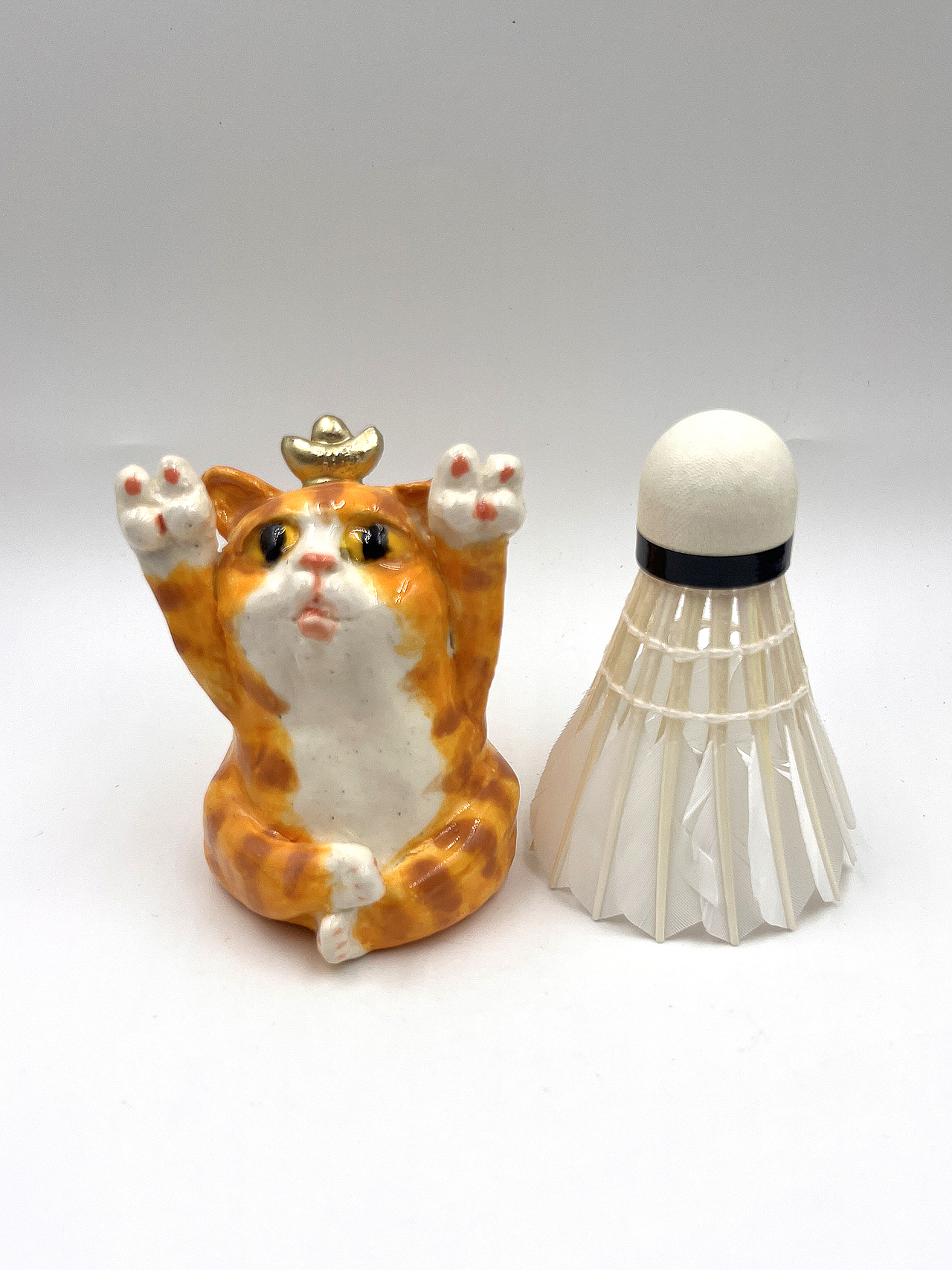 又出一窑陶艺毛毛猫作品。（图ZNDA0MjMxNjg0） - 雕塑 - 站酷设计师歪理猫原创素材 - 站酷ZCOOL