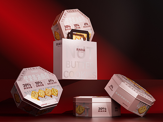 超方形 x 优尚优品 | 八角金色铁罐曲奇包装的诞生