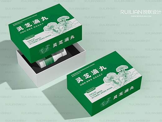 🔥灵芝滴丸包装大揭秘！传统与现代的碰撞