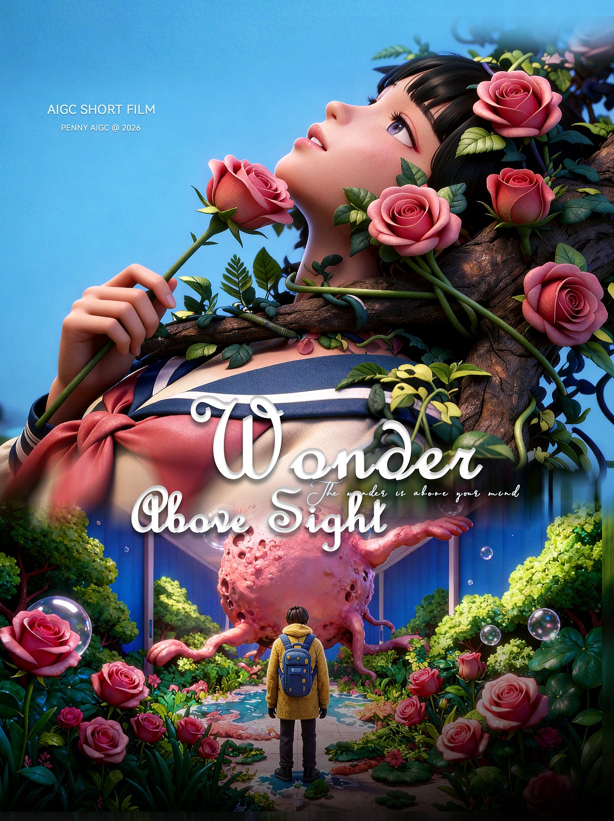 AIGC|Wonder Above Sight(图ZNDA0MjM1MzMy) - AI作品 - 站酷设计师PenniesnMoon原创素材 - 站酷ZCOOL