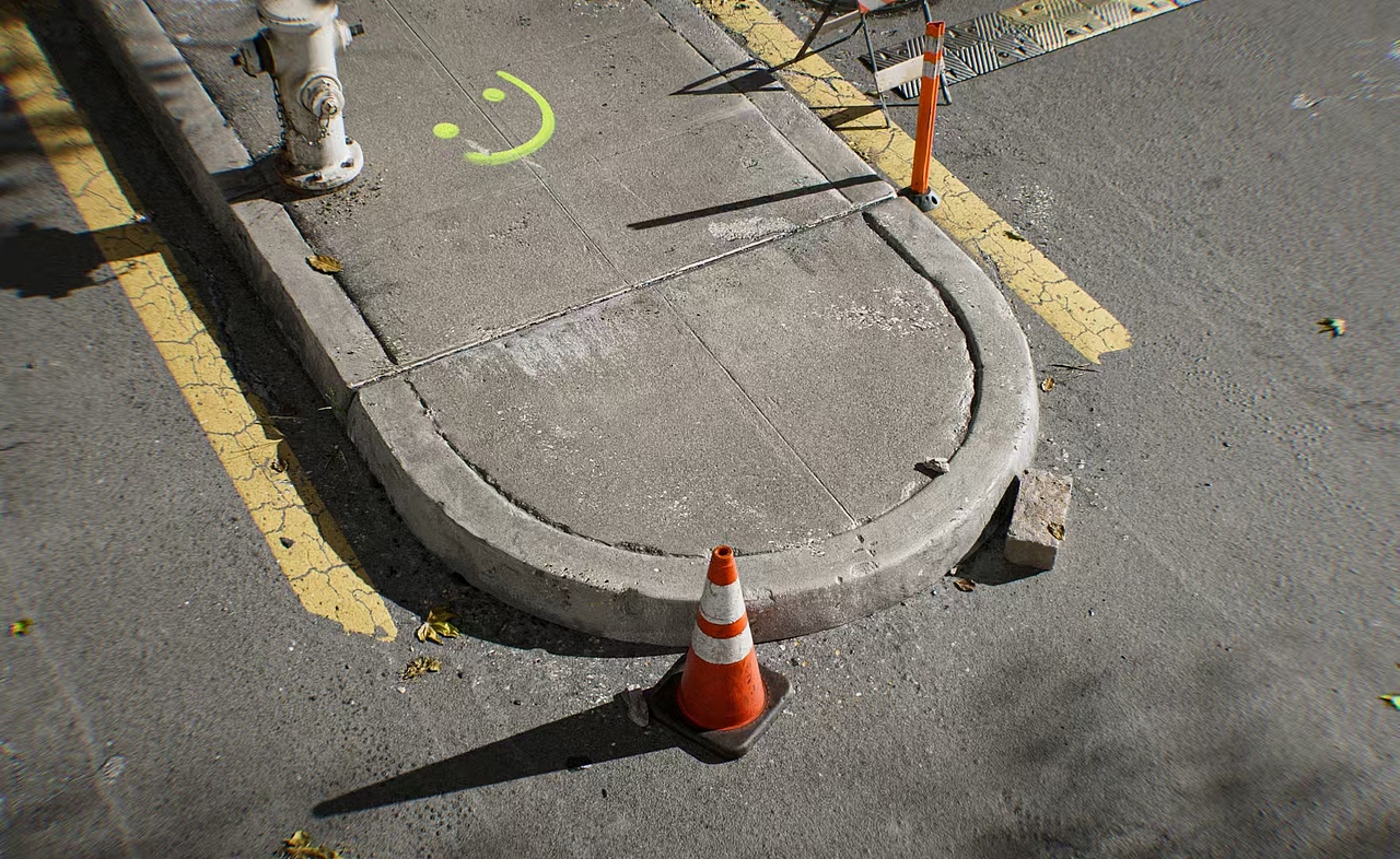 作品《微笑道路》（图ZNDA0MjQwNzI0） - 场景 - 站酷设计师ze泽泽原创素材 - 站酷ZCOOL