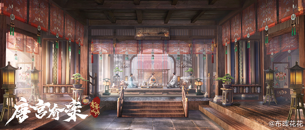 《唐宫奇案》概念设计图分享-UP艺格学员参与项目（图ZNDA0MjQzNTEy） - 概念设定 - 站酷设计师郑成龙原创素材 - 站酷ZCOOL