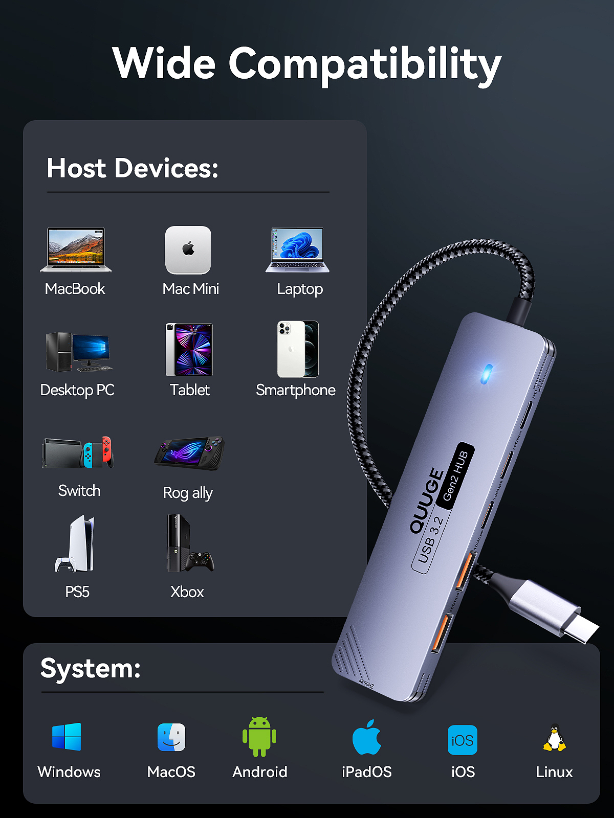 扩展坞详情（图ZNDA0MjQzODc2） - 品牌 - 站酷设计师蓝梓汐原创素材 - 站酷ZCOOL