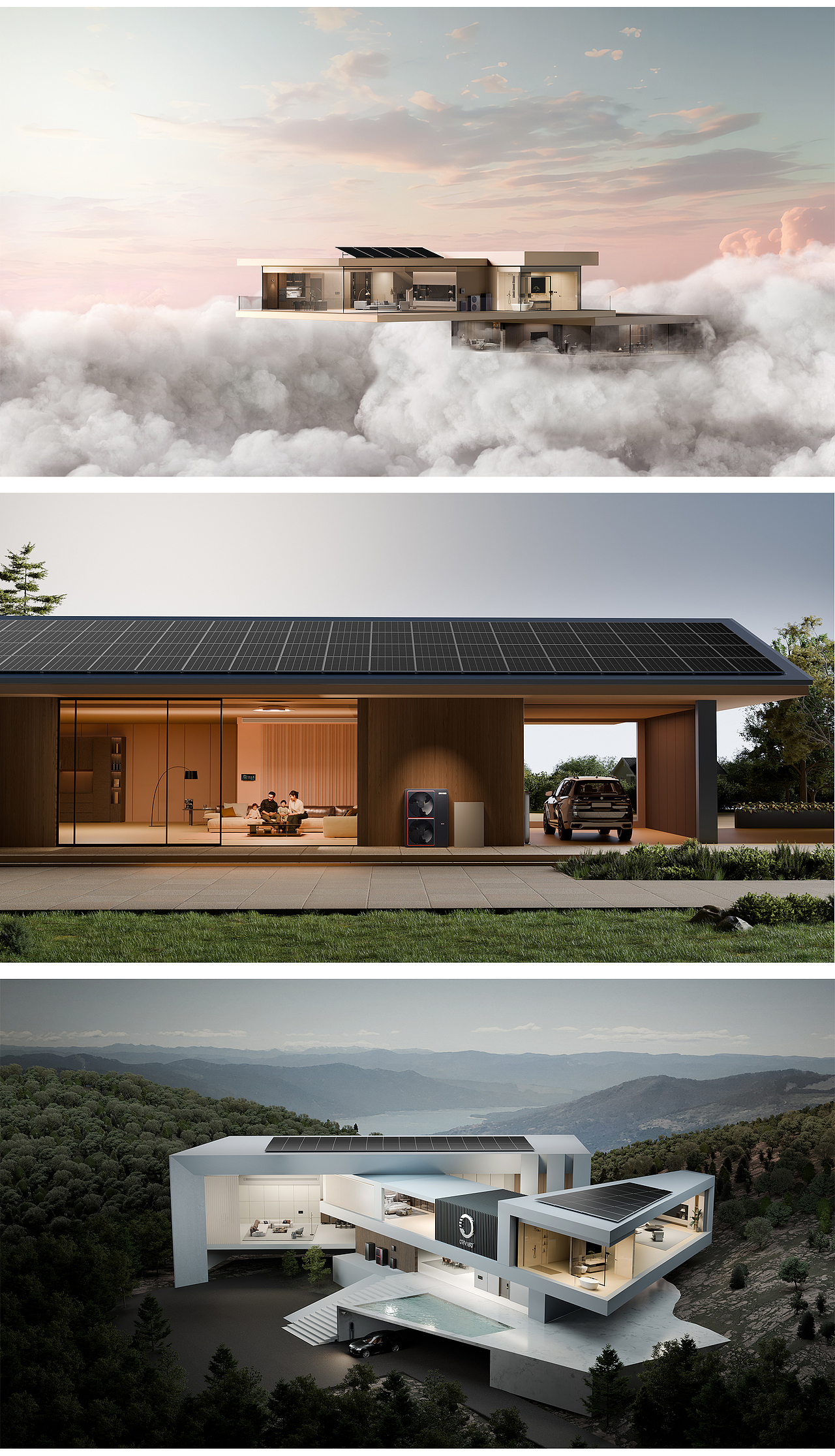 欧瑞博集成空调和能源科技住宅渲染（图ZNDA0MjQ2MzQ0） - 其他工业/产品 - 站酷设计师_Broken原创素材 - 站酷ZCOOL