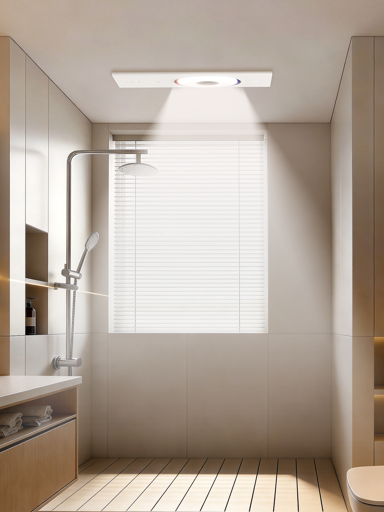 Aone design | AuraFlow双暖风浴霸产品设计案例（图ZNDA0MjUwNzAw） - electronic product - 站酷设计师AONE良设计原创素材 - 站酷ZCOOL