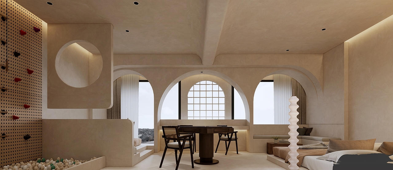 侘寂民宿案例（图ZNDA0MjUxNzY0） - 酒店餐饮设计 - 站酷设计师锐雅空间设计原创素材 - 站酷ZCOOL