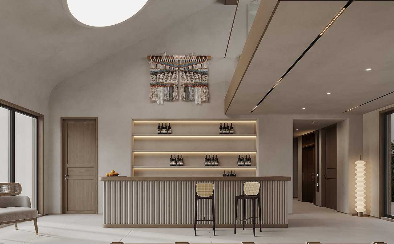 侘寂民宿&酒店设计效果（图ZNDA0MjUyNTA0） - 酒店餐饮设计 - 站酷设计师锐雅空间设计原创素材 - 站酷ZCOOL