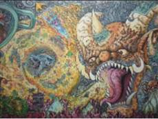 2026.03.17毣柞山海-北山经-钩吾山-狍鸮（水墨版）